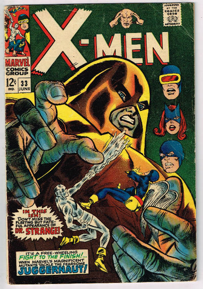 Image for UNCANNY X-MEN #33 1967 | VOLUME 1 | MARVEL