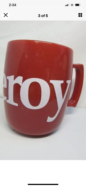 Viceroy resin coffee mug