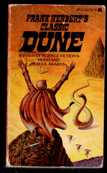 Dune By Frank Herbert 1965 1st Edition Ace Paperback Book Vintage