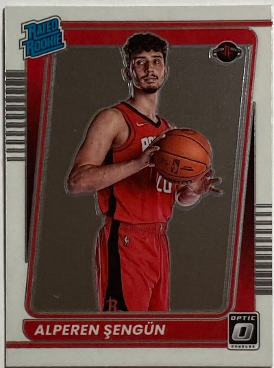 2021-22 Panini Donruss Optic Basketball Alperen Senguin Rookie Card RC
