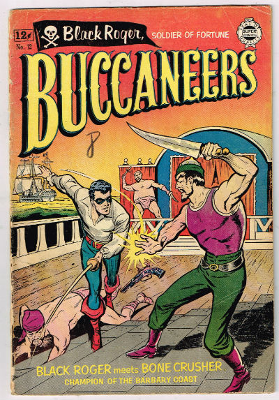 Image for BUCCANEERS (SUPER REPRINT) #12 1964 | ONE-SHOT | I. W. ENTERPRISES (SUPER)
