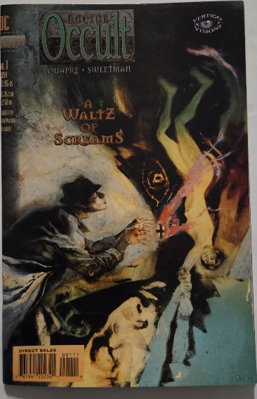 DC Comics Vertigo Visions Doctor Occult #1 July 1994 Dan Sweetman Cover