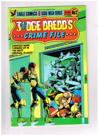 Image for Judge Dredd's Crime File » 6 issues Volume » Published by Eagle Comics. Started in 1985.