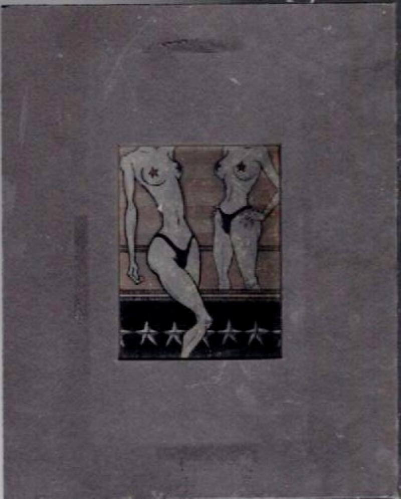 Image for Bikini image on clear plastic slide