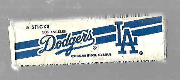Image for Los Angeles Dodgers chewing gum
