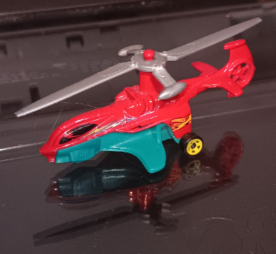 2015 Hot Wheels #94/250 Off Road-Sky Show SKY KNIFE Red/Green Variation