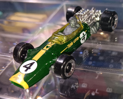 Hot Wheels 67 Lotus Type 49 Ford Jim Clark F1 2024 HW Race Day 8/10 188/250 b