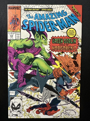 The Amazing Spider-Man #312 1989 Todd Mcfarlane Marvel Comics 1st Print