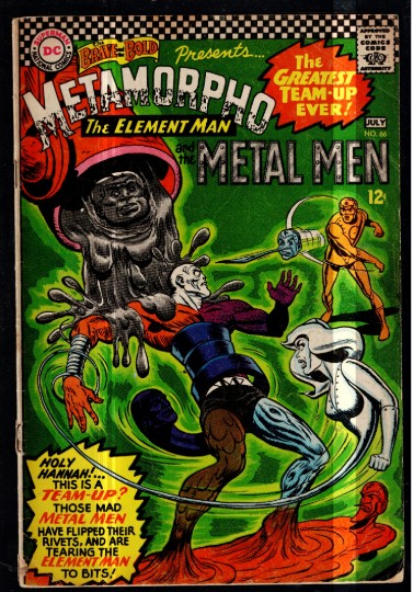 The Brave and the Bold #66 Metamorpho Element Man Metal Men