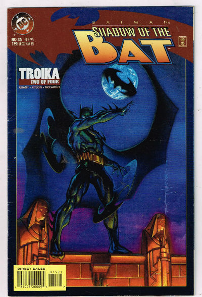 Image for BATMAN: SHADOW OF THE BAT #35A 1995,feb. | VOLUME 1 | DC
