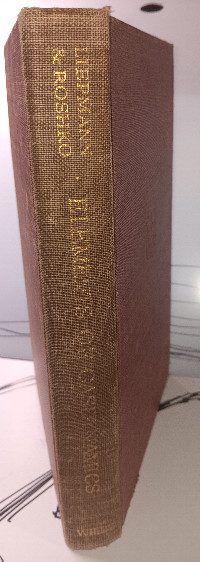 Elements of Gasdynamics By H.W. Liepmann & A. Roshko Hardcover Book 1957