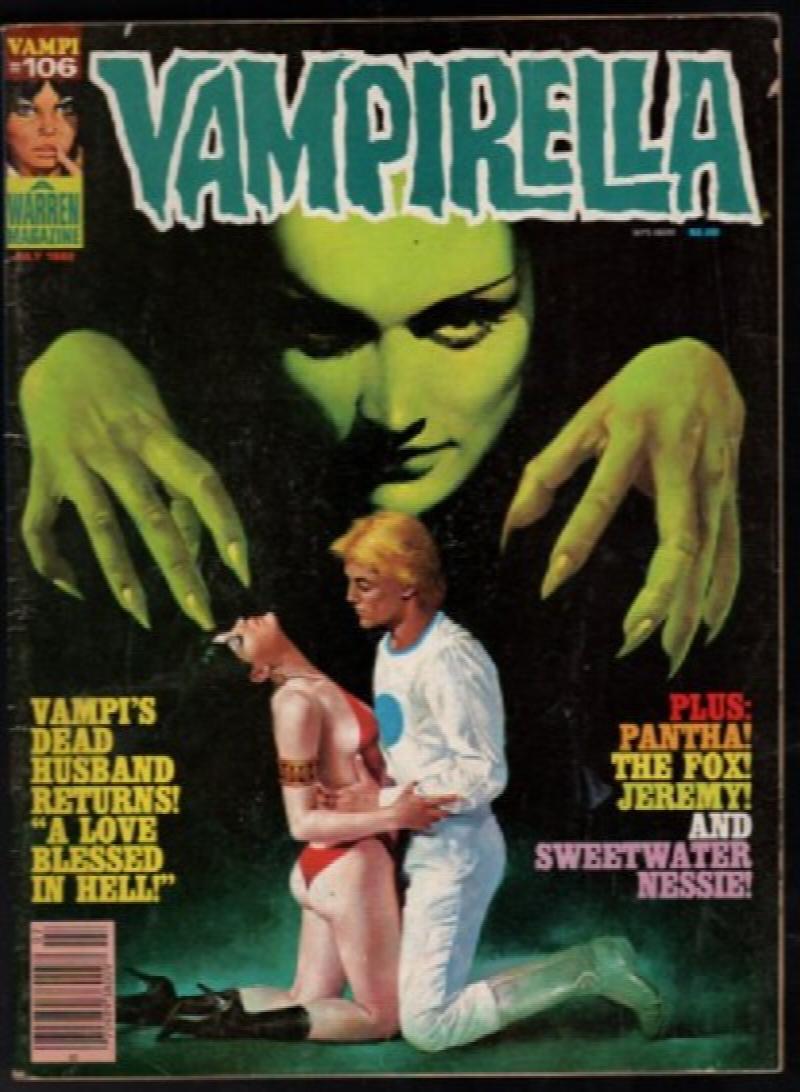 Warren Magazine Vampirella #106 Comic July 1982 Vampi Horror