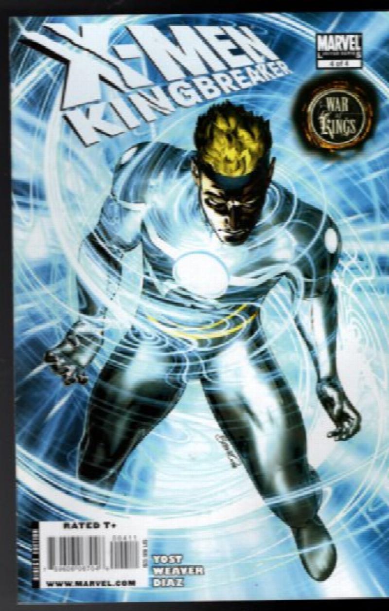 X-Men: Kingbreaker #2 and r #4 (2009)