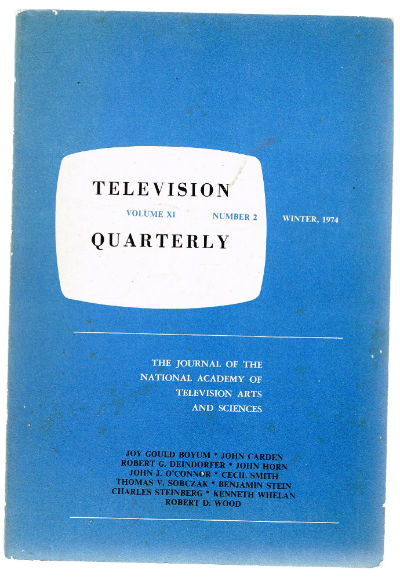 Image for Television Quarterly Vol.Xl,#2,winter 1974