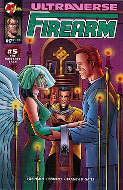 Firearm #17 VF; Malibu Ultraverse James Robinson - w/Bag+Board