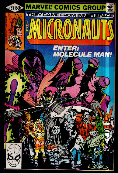 The Micronauts #23 Enter Molecule Man! Marvel Comics November 1980