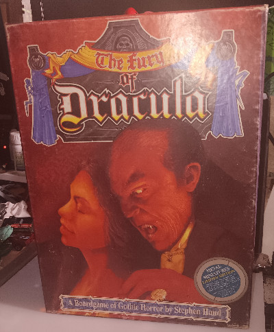 The Fury of Dracula - 1st Edition Metal Figures VERY GOOD CONDITION