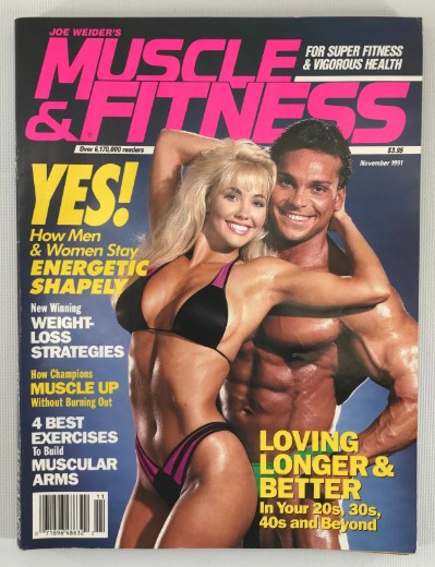 Muscle & Fitness November 1991 Subscription Edition