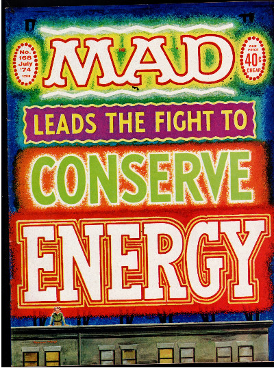 MAD Magazine #168 Alfred E Neuman / Billy Jack / The Way We Were 1974