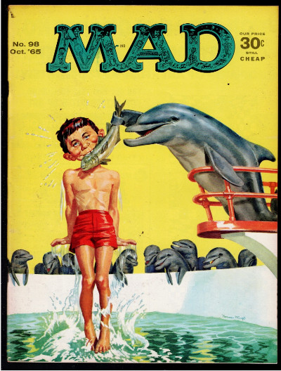 Vintage MAD Magazine Number 98 October 1965
