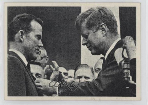 1964 Topps The Story of John F Kennedy John F Kennedy Gordon Cooper #7
