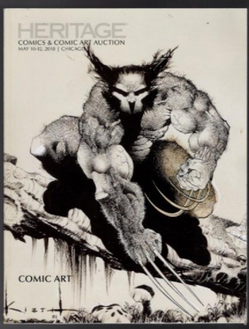 Image for 2018 May 10-12 HERITAGE Comics & Comic Art 218pg Auction Catalog