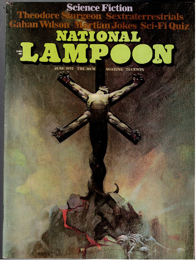 National Lampoon Magazine #27 June 1972 Frank Franzetta collector copy