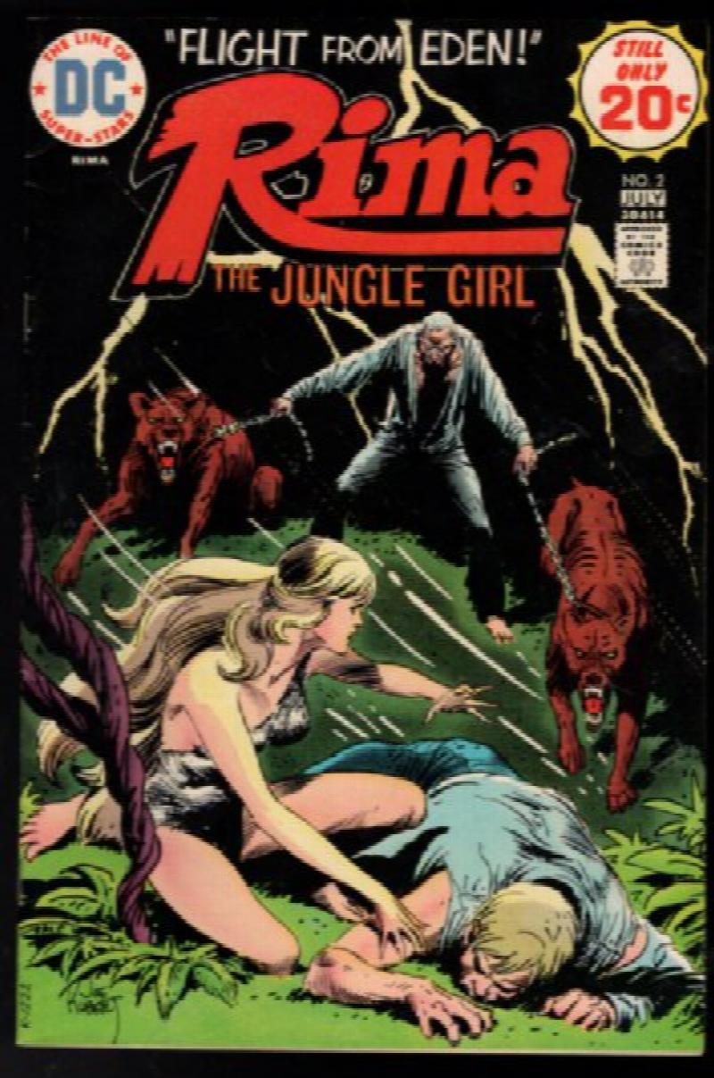 Image for RIMA THE JUNGLE GIRL #2 RIMA ORIGIN! BRONZE AGE DC COMICS 1974