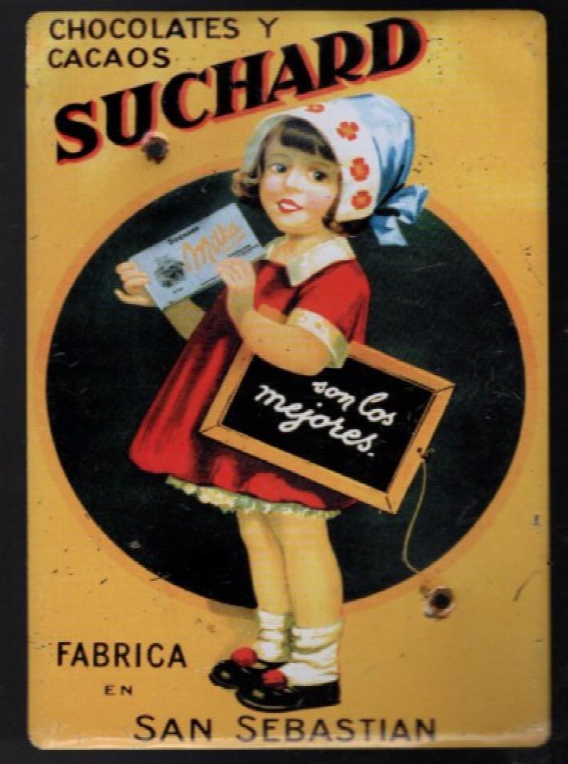 Image for Chocolates Y cacaos Suchard Metal Sign Plaque Plate Metal Tin Sign 20 x 30 cm