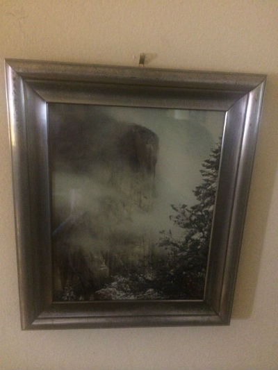 Image for Yosemite:8x10 B&W photo of somewhere in Yosemite,framed
