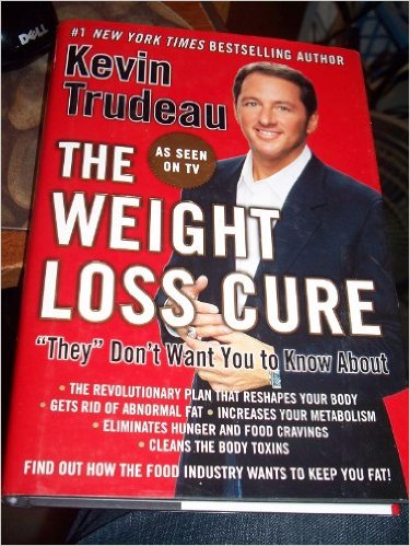Image for Kevin Trudeau The Weight Loss Cure Hardcover – 2007,remember this jaggoff on late night tv when you are trying to be very drunk this idiot is on late night TV pushing his stolen crap.