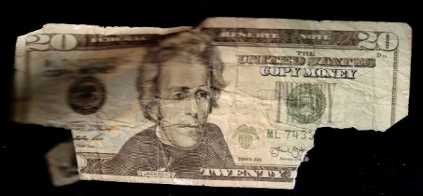$20 washed up on Venice Beach