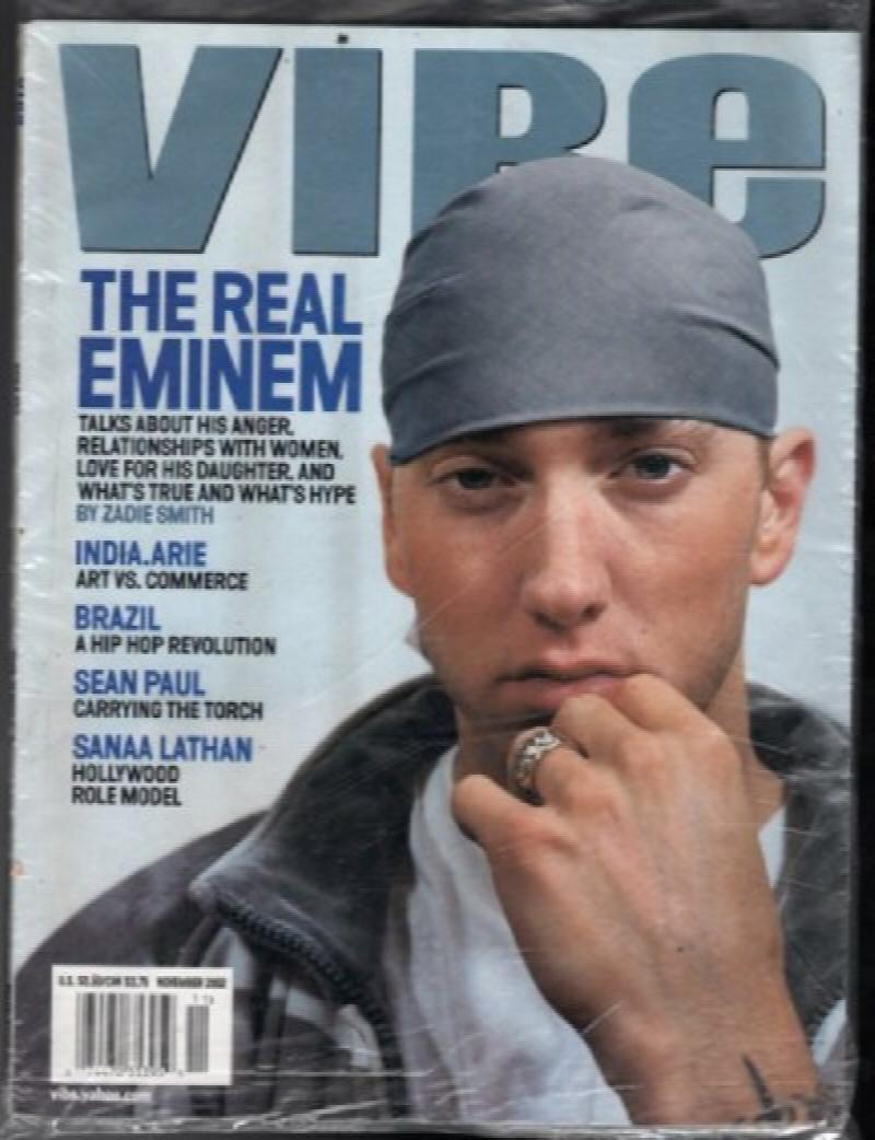 Image for RARE VIBE MAGAZINE NOVEMBER 2002 EMINEM COVER "STIL FLY" sealed