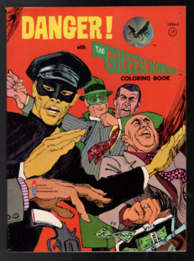 Image for Danger With The Green Hornet Coloring Book :1966 