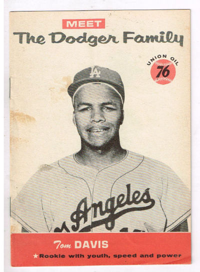 Image for Tom Davis;Meet the Dodger Family,"...the fleet,powerful Negro boy"