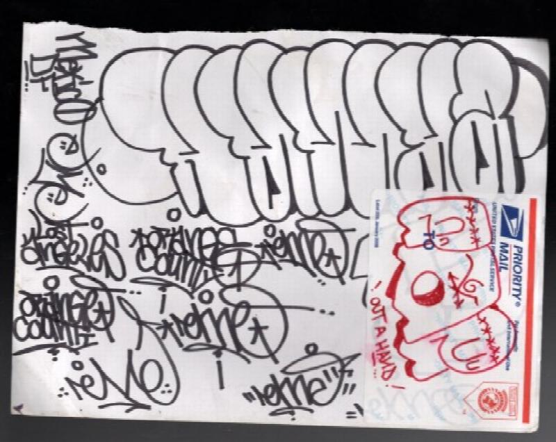 Image for Street art by "ii" San Pedro. 1994