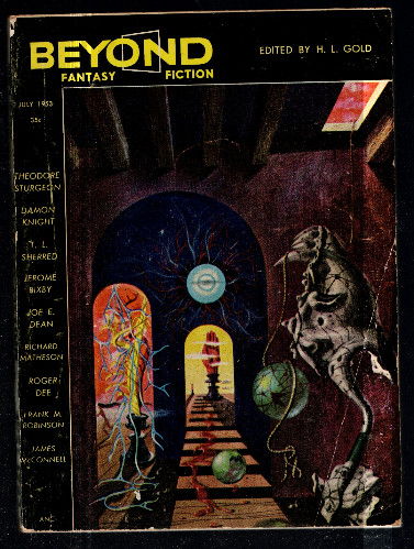 BEYOND FANTASY FICTION July 1953 Sturgeon, Knight, Matheson