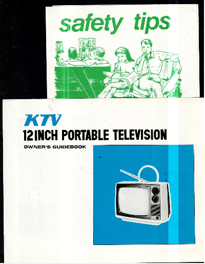 Vintage KTV TV manual