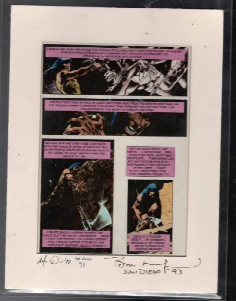 Image for An original coloured page by Marcus David