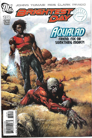 Brightest Day #9 Forest Fire and #10 Aqualad