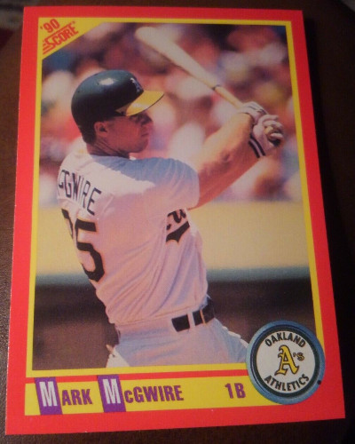 MARK MCGWIRE 1990 SCORE #385