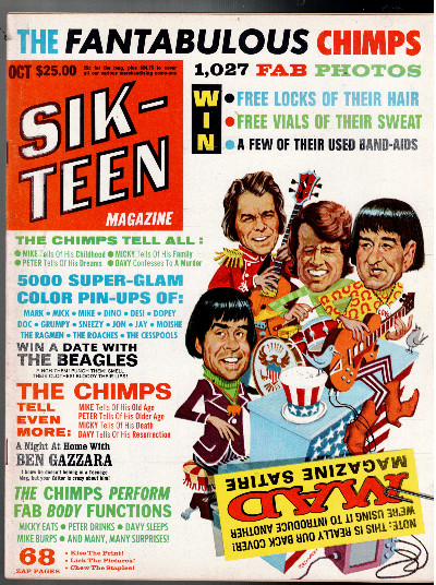 MAD Magazine #121 Beatles Cover September 1968