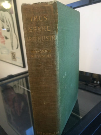 Image for Friedrich Nietzche's,Thus Spake Zarathustra