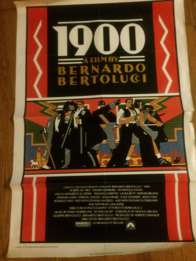 Image for 1900 ROLLED ORIG 1SH MOVIE POSTER ROBERT DE NIRO BERNARDO BERTOLUCCI RR91 (1977)