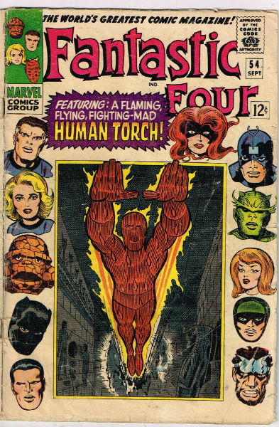 Image for FANTASTIC FOUR #54 1966 | VOLUME 1 | MARVEL