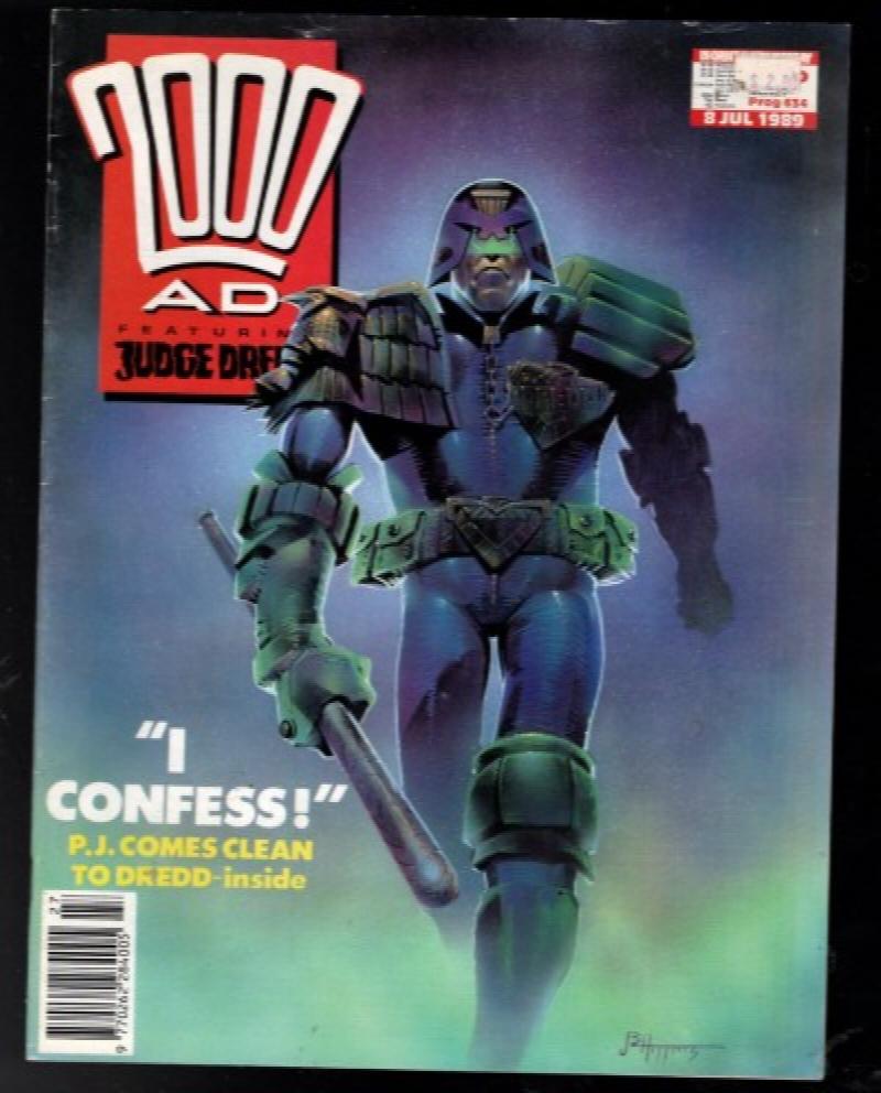Image for 2000 A.D.:8 July ,1989: Featuring Judge Dredd<br/>Prog 462