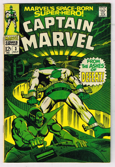 Image for CAPTAIN MARVEL #3 1968 | VOLUME 1 | MARVEL
