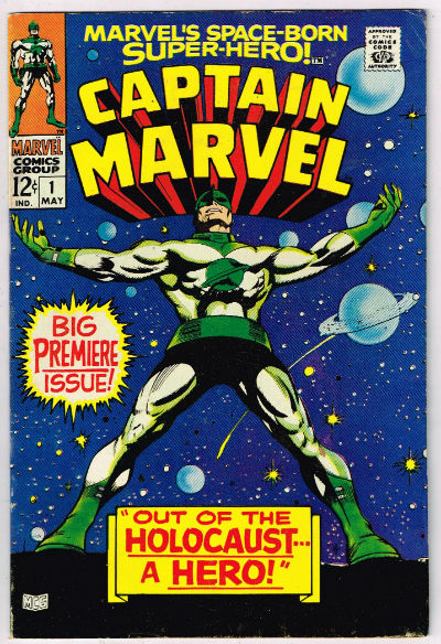 Image for CAPTAIN MARVEL #1 1968-1979 | VOLUME 1 | MARVEL