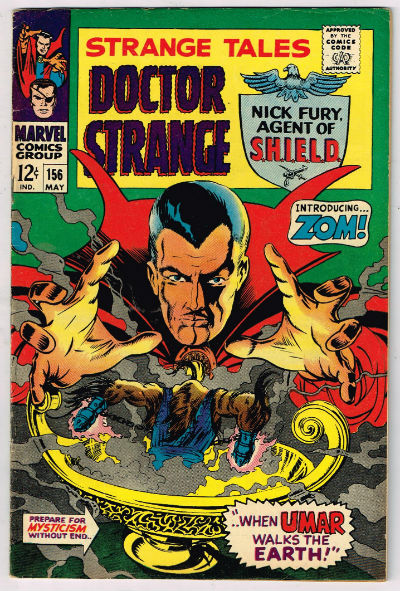 Image for STRANGE TALES #156 1951-1976 | VOLUME 1 | MARVEL