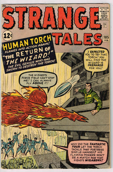 Image for STRANGE TALES #105 1963 | VOLUME 1 | MARVEL